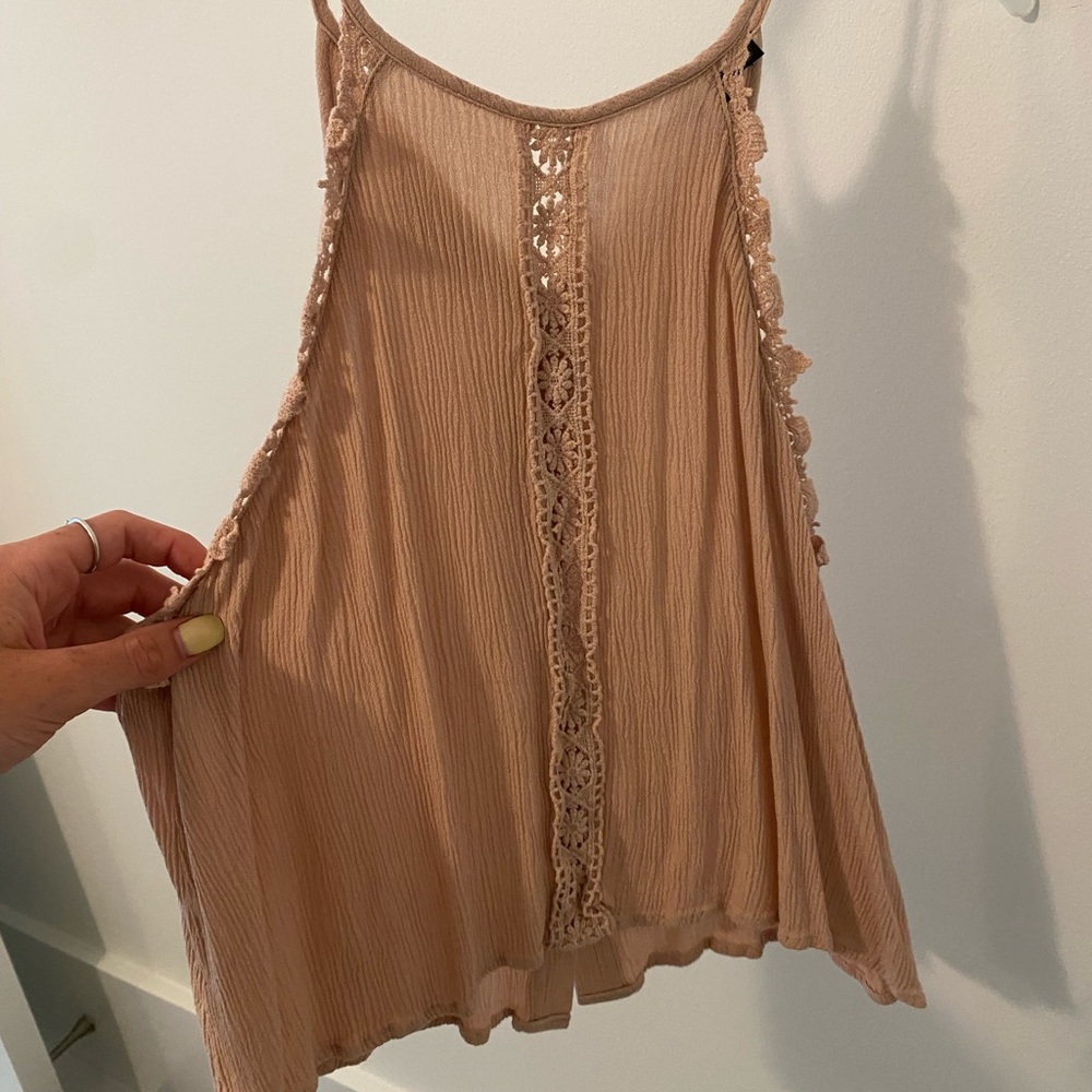 flowy crop top